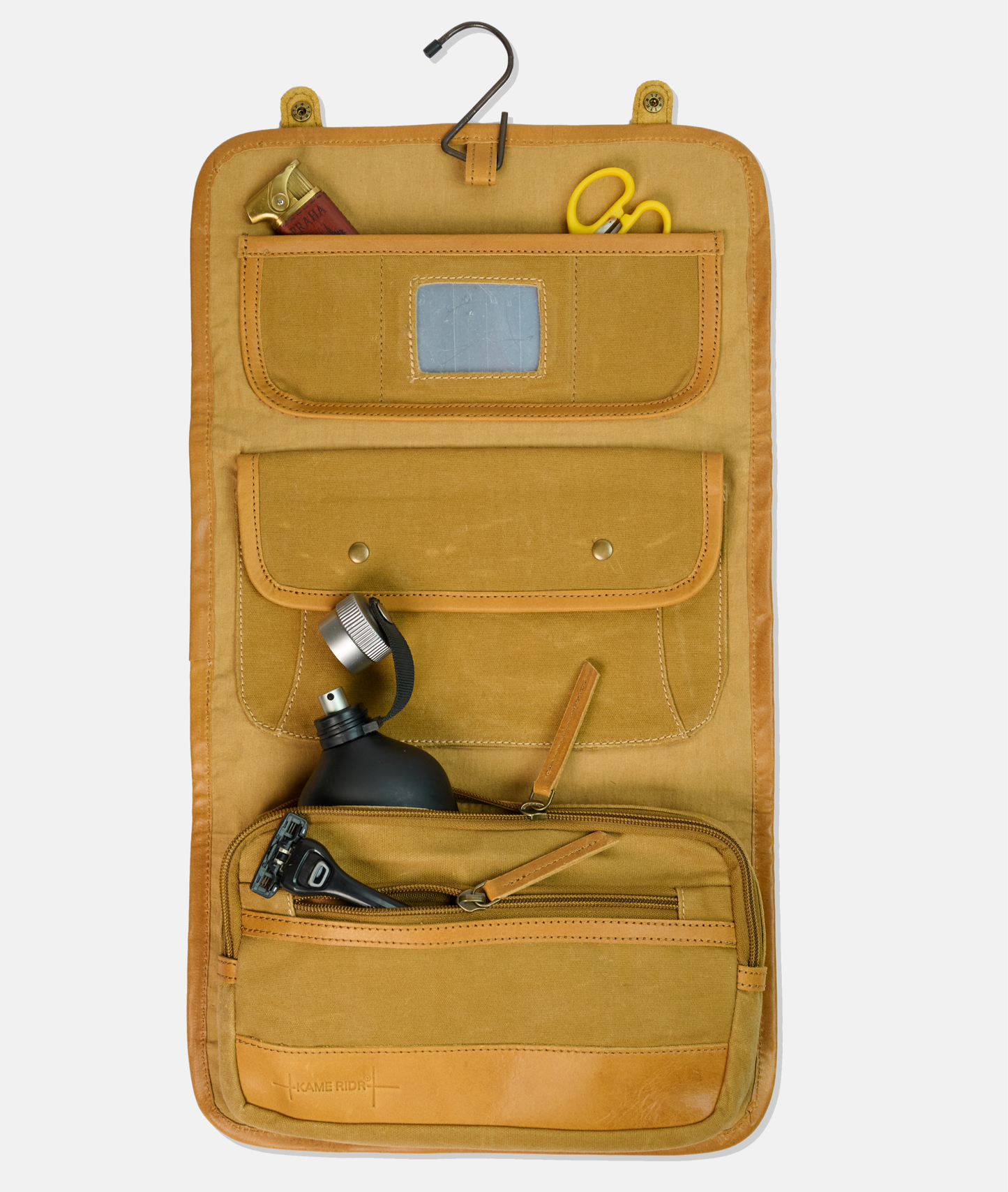 Hawksbill Toiletry Kit - Khaki Clay Kame Ridr