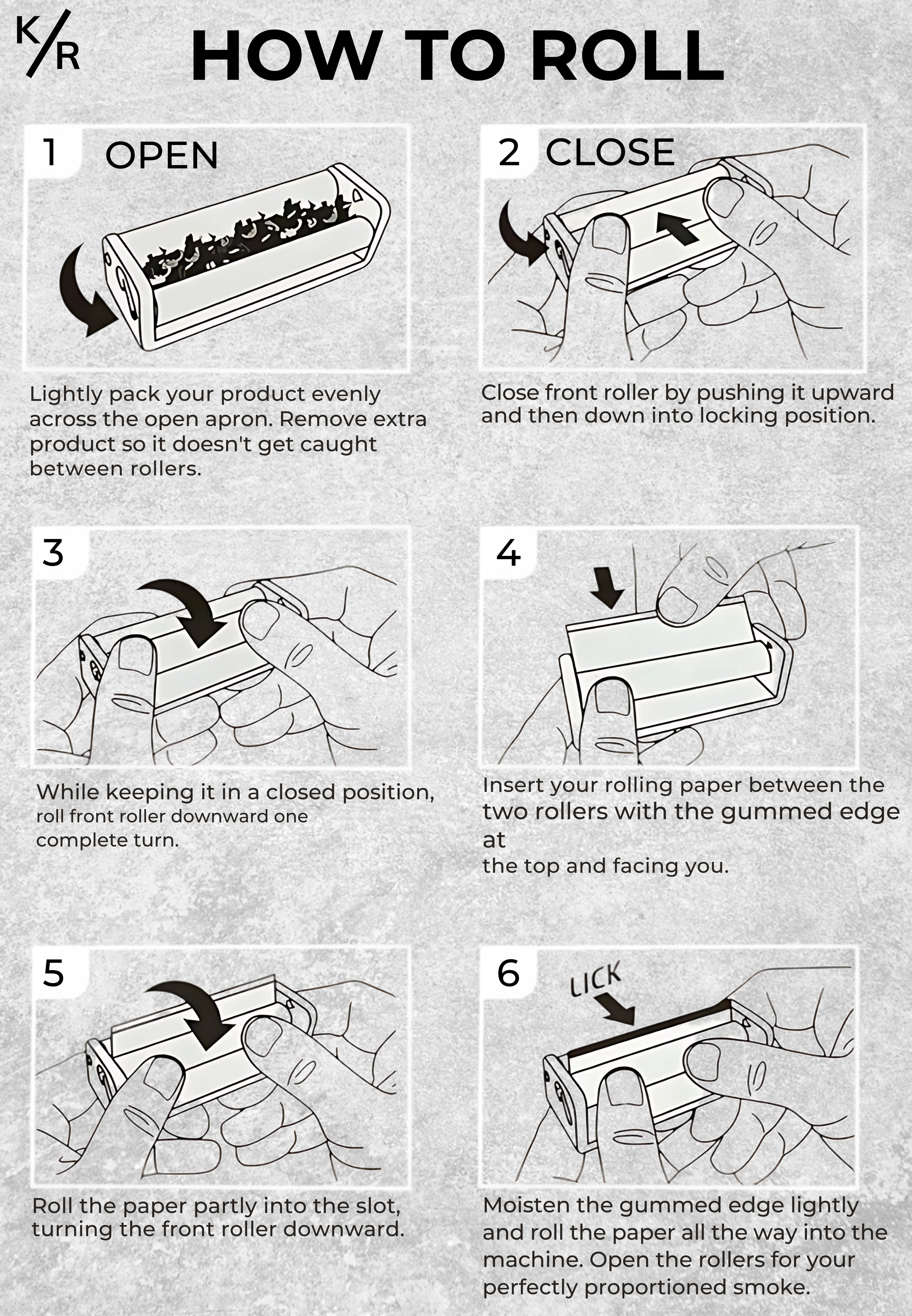 Stash Ridr (With Rolling Machine), Burnt Rose.