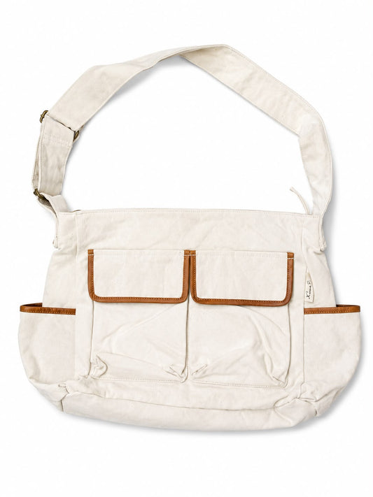 Common box Messenger Bag - Tent White