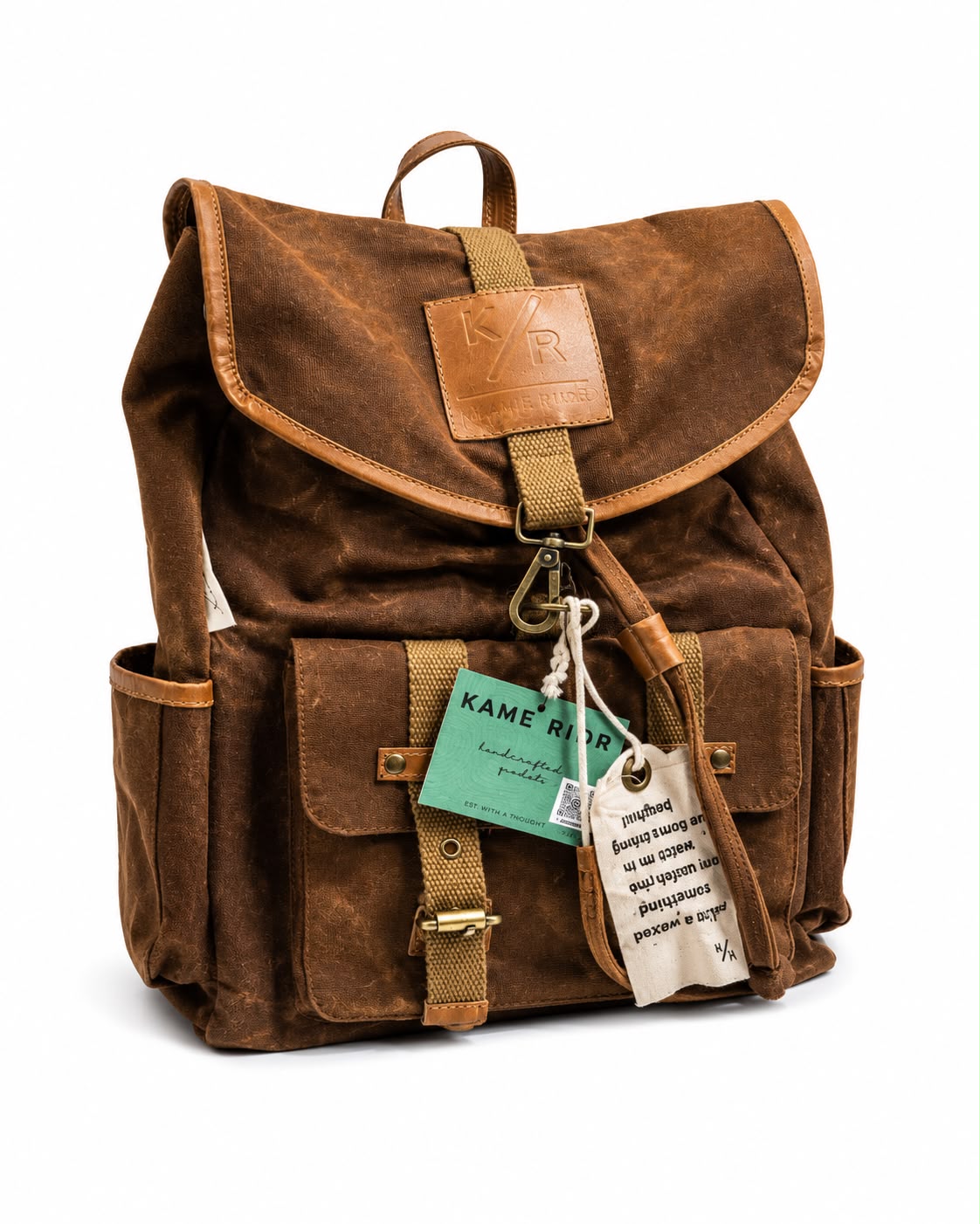 Flatback Backpack - Coco Brown