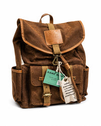 Flatback Backpack - Coco Brown
