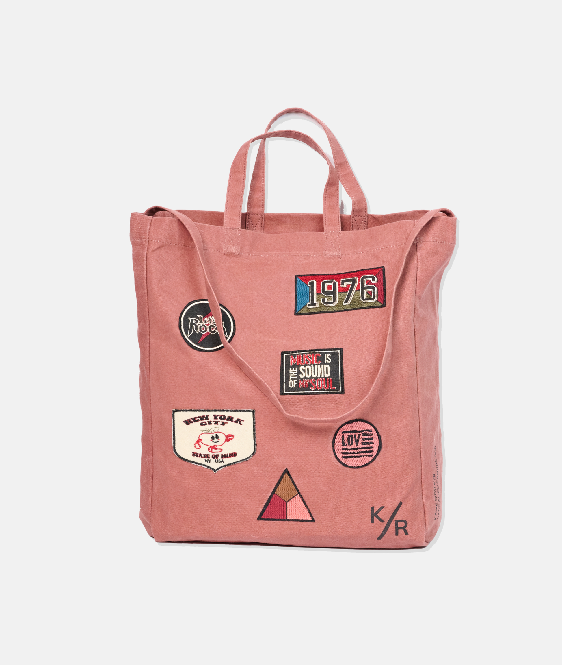 Oblong Tote - Burnt Rose Kame Ridr