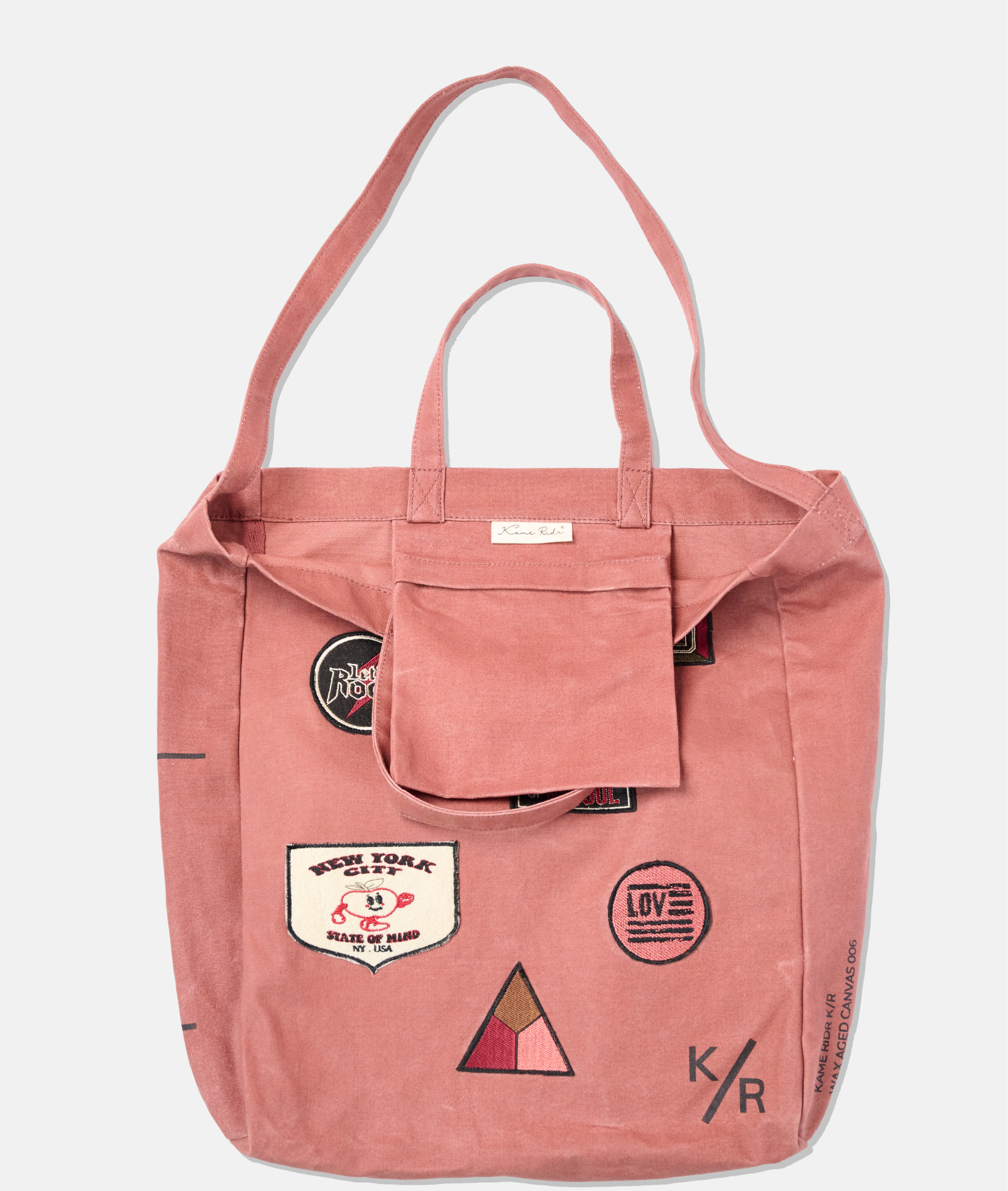 Oblong Tote - Burnt Rose Kame Ridr