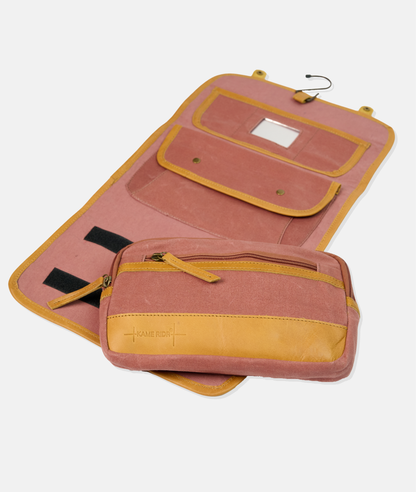 Hawksbill Toiletry Kit - Burnt Rose Kame Ridr