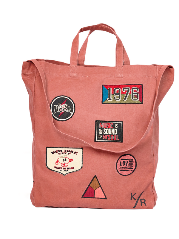 Oblong Tote - Burnt Rose