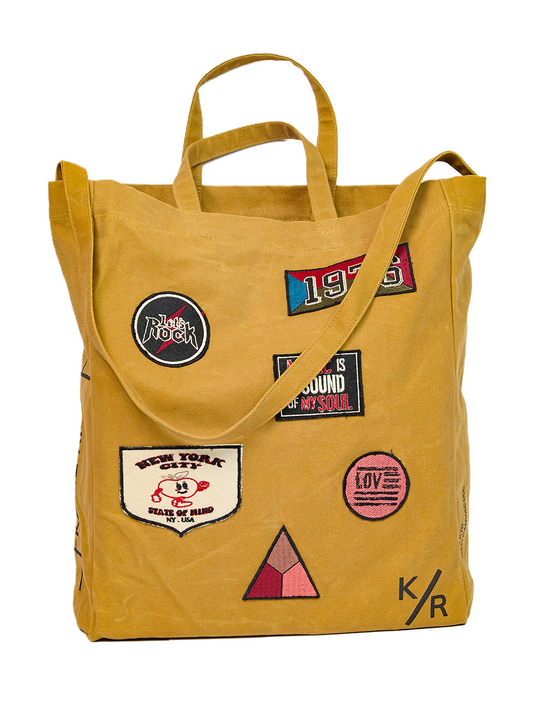 Oblong Tote - Khaki Clay