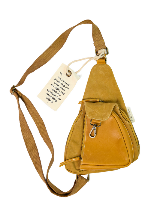 Leatherback Sling - Khaki Clay