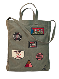 Oblong Tote - Forest Green