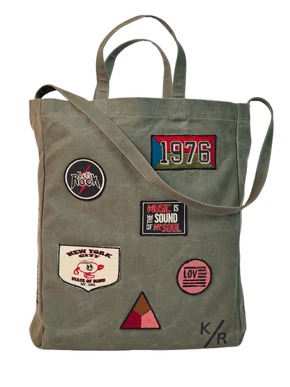 Oblong Tote - Forest Green