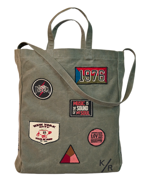 Oblong Tote - Forest Green