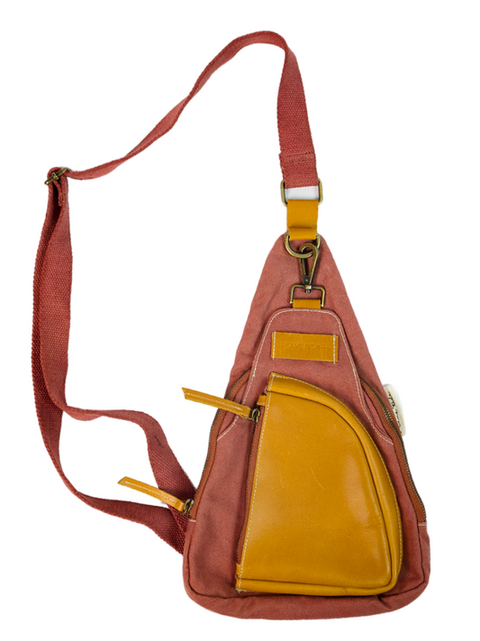 Leatherback Sling - Burnt Rose