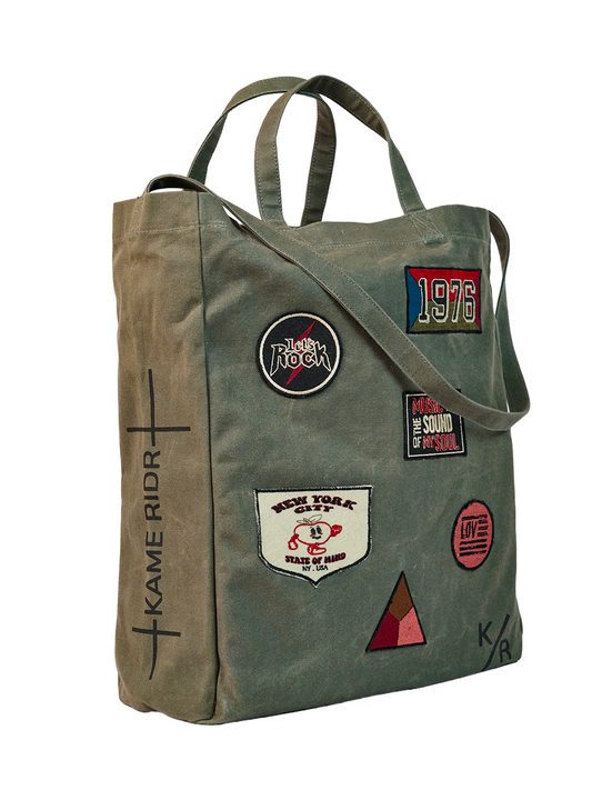 Oblong Tote - Forest Green