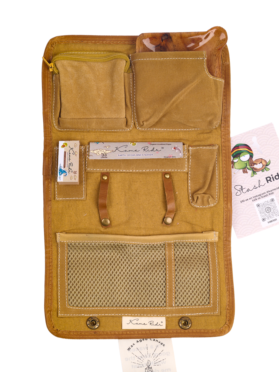 Stash Ridr, Khaki Clay.