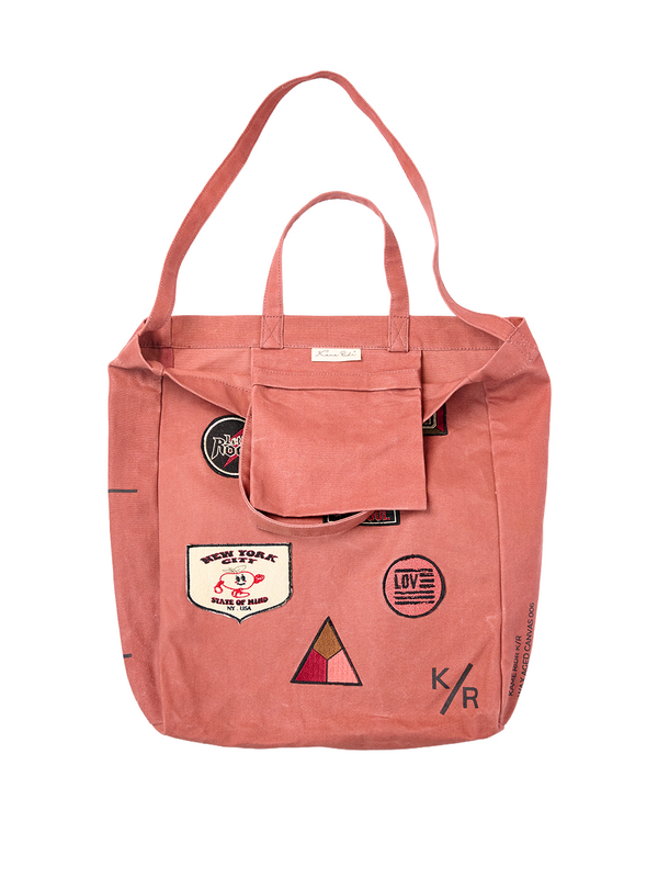 Oblong Tote - Burnt Rose