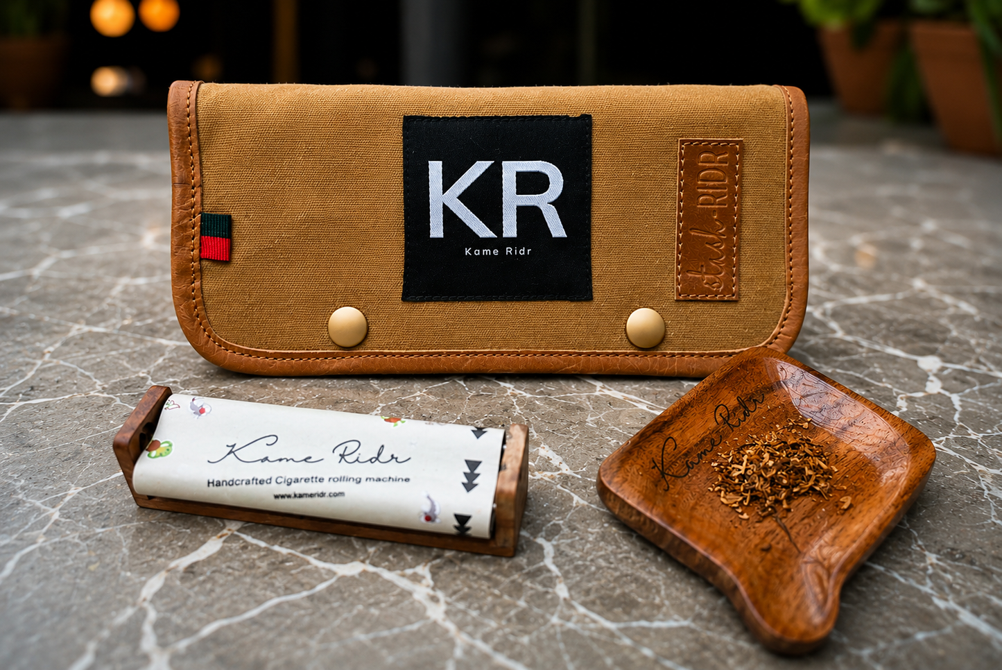 Stash Ridr (With Rolling Machine), Khaki Clay.