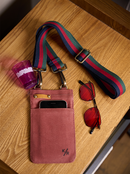 Scorpion Pouch - Burnt Rose