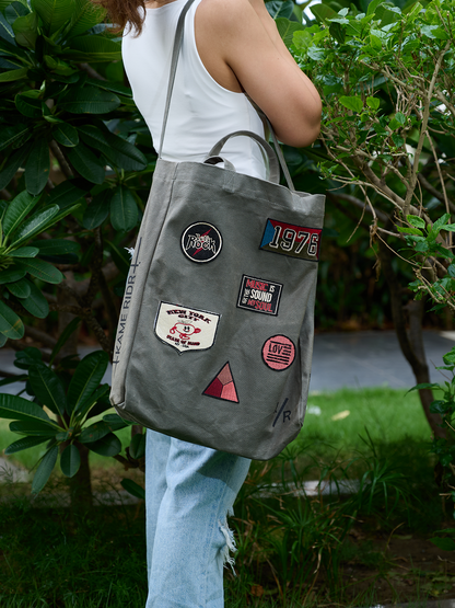Oblong Tote - Forest Green