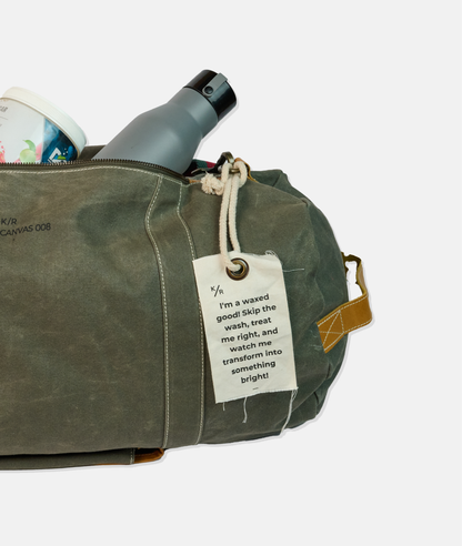 Aldabra Duffle - Forest Green Kame Ridr