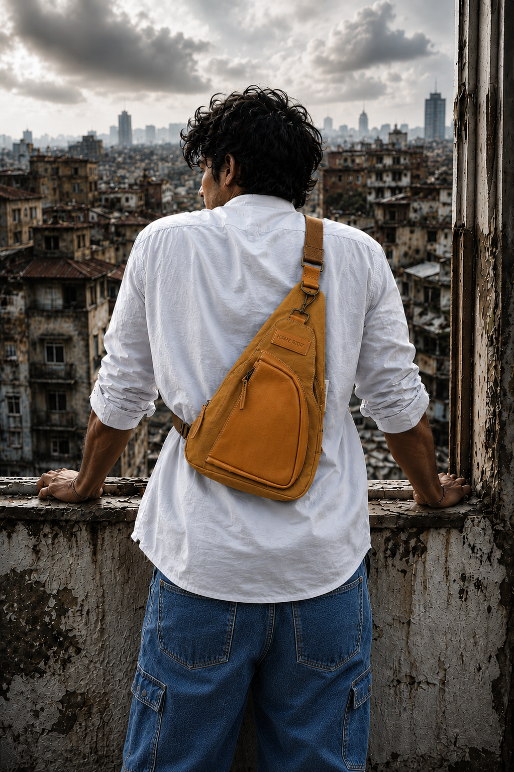 Leatherback Sling - Khaki Clay