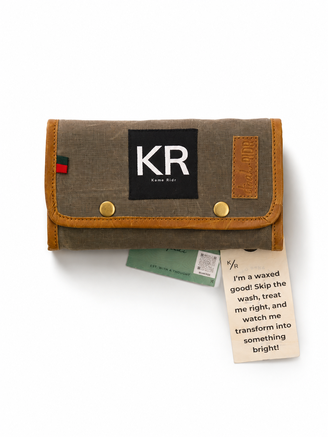 Stash Ridr (With Rolling Machine) - Forest Green.