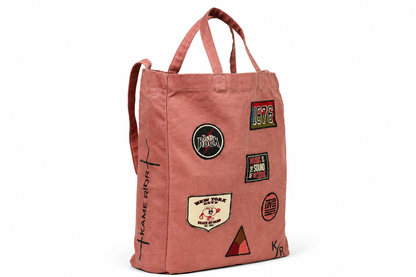 Oblong Tote - Burnt Rose