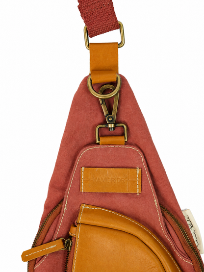 Leatherback Sling - Burnt Rose