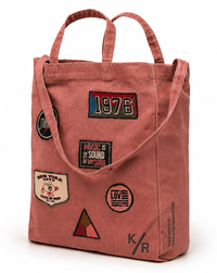 Oblong Tote - Burnt Rose