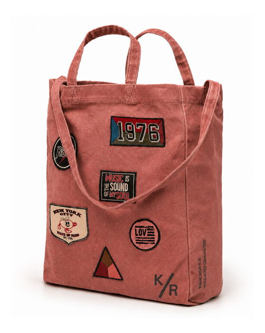 Oblong Tote - Burnt Rose