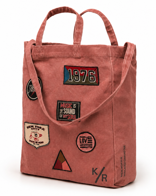 Oblong Tote - Burnt Rose