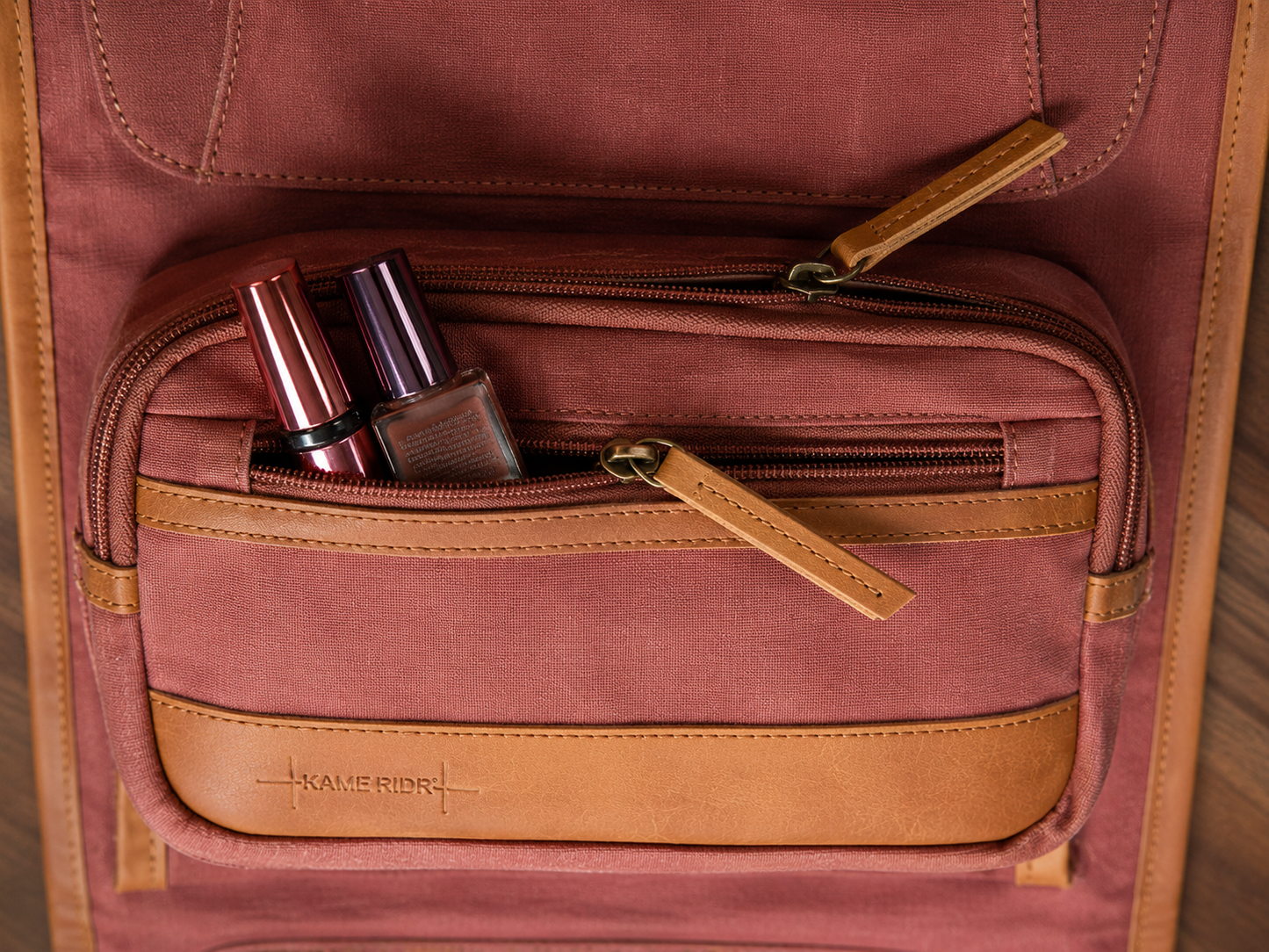 Hawksbill Toiletry Case - Burnt Rose