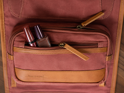 Hawksbill Toiletry Case - Burnt Rose