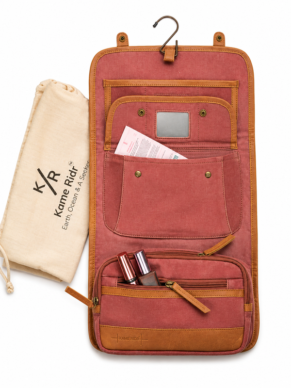 Hawksbill Toiletry Case - Burnt Rose