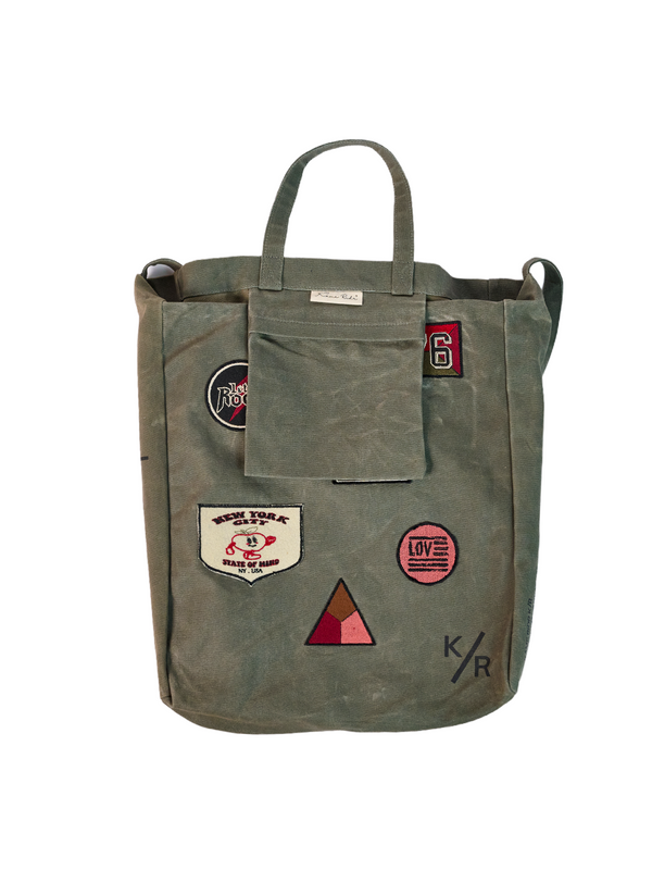 Oblong Tote - Forest Green