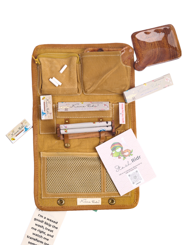 Stash Ridr (With Rolling Machine), Khaki Clay.