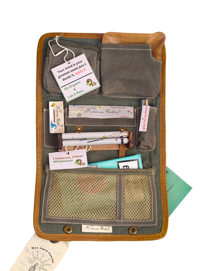 Stash Ridr (With Rolling Machine) - Forest Green.