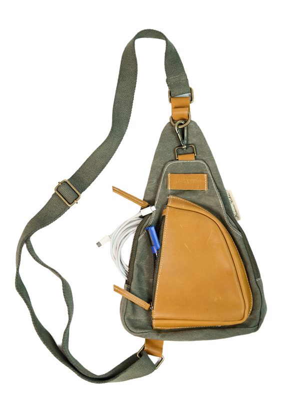 Leatherback Sling - Forest Green
