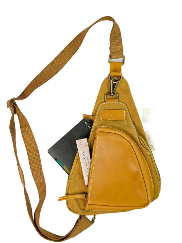 Leatherback Sling - Khaki Clay