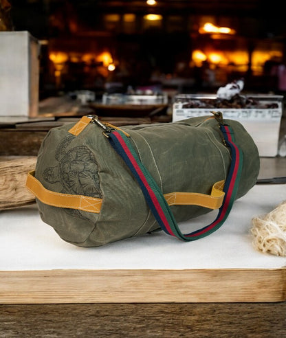 Aldabra Duffle - Forest Green Kame Ridr