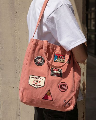 Oblong Tote - Burnt Rose